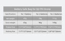 Sunnylife Li-Po Battery Safe Storage Bag for DJI FPV Drone (for 1 battery)