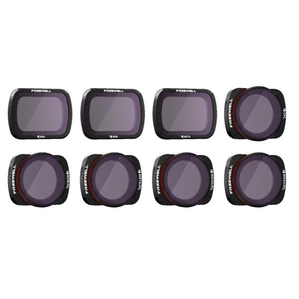 Freewell 8-pack All Day ND Filters for DJI Osmo Pocket / DJI Pocket 2