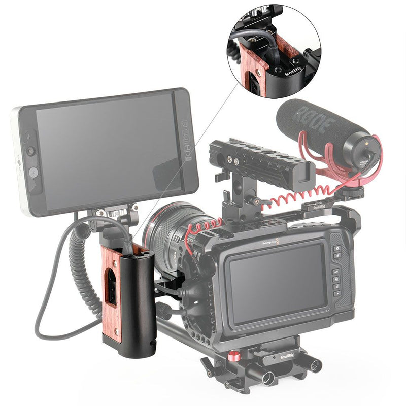 SmallRig NATO Handle for BMPCC 4K / 6K and Samsung T5 SSD HSN2270