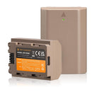 K&F Concept 2pcs NP-FZ100 2280mAh Type-C Mount Direct Camera Battery