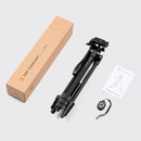 K&F Concept Aluminum Travel Tripod with Bluetooth Remote and Adjustable Height (17-60 inches)