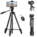 K&F Concept Aluminum Travel Tripod with Bluetooth Remote and Adjustable Height (17-60 inches)