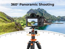 K&F Concept Aluminum Tripod Detachable Monopod with Quick Release Plate and BH-28 Ball Head