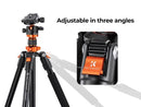 K&F Concept Aluminum Tripod Detachable Monopod with Quick Release Plate and BH-28 Ball Head