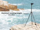 K&F Concept K255A4 Magnesium Aluminum Alloy Tripod with BH-28L Ball Head