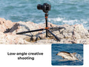 K&F Concept K255A4 Magnesium Aluminum Alloy Tripod with BH-28L Ball Head