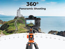K&F Concept T254A8 Aluminum Center Column Tripod with BH-28L Ball Head