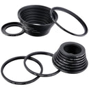 K&F Concept 18-in-1 Filter Adapter Set (9x Step Up Ring + 9x Step Down Ring)