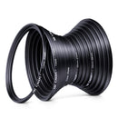 K&F Concept 18-in-1 Filter Adapter Set (9x Step Up Ring + 9x Step Down Ring)