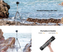 K&F Concept 66" Aluminum Tripod  with BH-25C CNC Ball Head