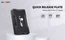 K&F Concept Aluminium Quick Release Plate with Standard 1/4" Screw for Arca Swiss Ball Head