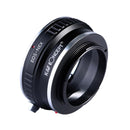 K&F Concept Canon EOS Lens to Sony Alpha Nex E-Mount Lens Mount Adapter (EOS-NEX)