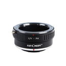 K&F Concept M14111 Contax Yashica Lenses to Fuji X Lens Mount Adapter
