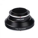 K&F Concept Bronica SQ Lenses to Nikon Camera Mount Adapter with Tripod Mount
