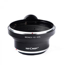 K&F Concept M31131 Bronica SQ Lenses to Canon EOS Lens Mount Adapter