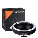 K&F Concept M12251 Canon EOS EF Lenses to Samsung NX Lens Mount Adapter