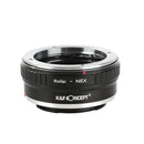 K&F Concept Rollei QBM Lenses to Sony E Mount Camera Adapter