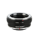 K&F Concept M37111 Rollei QBM Lenses to Fuji X Lens Mount Adapter For DSLR