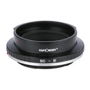 K&F Concept M48101 Contax RF / Nikon S Lenses to Sony E Lens Mount Adapter