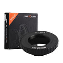 K&F Concept M25161 C Mount Lenses to Pentax Q Camera Body Lens Mount Adapter (C-P/Q)