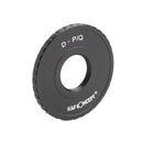 K&F Concept M38161 D Mount Lenses to Pentax Q Camera Body Lens Mount Adapter (D-P/Q)
