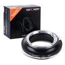 K&F Concept M17211 Pentax K Lenses to Fuji GFX Lens Mount Adapter