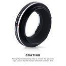 K&F Concept M17211 Pentax K Lenses to Fuji GFX Lens Mount Adapter