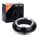 K&F Concept M16211 Olympus OM Lenses to Fuji GFX Lens Mount Adapter
