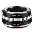K&F Concept M18184 Nikon G Lenses to Nikon Z Lens Mount Adapter