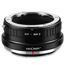 K&F Concept M14184 C/Y Lenses to Nikon Z Lens Mount Adapter