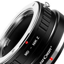 K&F Concept M15184 Minolta MD Lenses to Nikon Z Lens Mount Adapter
