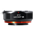 K&F Concept KF M12105 High Precision Lens Adapter (Orange) EOS-NEX PRO