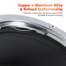 K&F Concept KF M12105 High Precision Lens Adapter (Orange) EOS-NEX PRO
