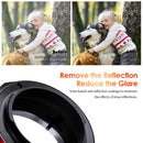 K&F Concept M13105 Canon FD/FL Lens to Sony E Camera Body Lens Adapter (Orange)(FD-E)