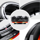 K&F Concept M13105 Canon FD/FL Lens to Sony E Camera Body Lens Adapter (Orange)(FD-E)