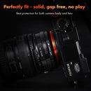 K&F Concept M18115 Nikon AI G AF-S Lens to Fuji FX Camera Body Adapter (Orange)