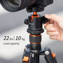 K&F Concept Camera Tripod with BH-28L Ball Head