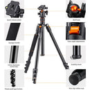 K&F Concept Camera Tripod with BH-28L Ball Head