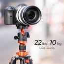K&F Concept 62" Tripod with Detachable Monopod