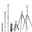 K&F Concept 62" Tripod with Detachable Monopod