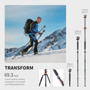 K&F Concept 67" Aluminum Camera Tripod