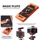 K&F Concept 67" Carbon Fiber Tripod with Metal Ball Head