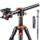 K&F Concept 76" Aluminum Travel Tripod with 360° Ball Head