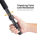 K&F Concept 70" Heavy Duty Carbon Fiber Tripod