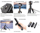 K&F Concept 63" Lightweight Portable Travel Tripod