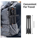K&F Concept 63" Lightweight Portable Travel Tripod