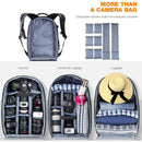 K&F Concept 20.4L Camera Backpack (Grey)