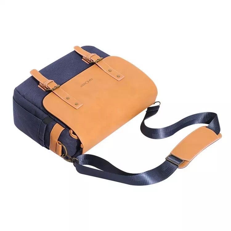K&F Concept Portable Shoulder Messenger Bag for DSLR Camera (Dark Blue)
