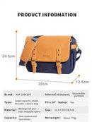 K&F Concept Portable Shoulder Messenger Bag for DSLR Camera (Dark Blue)