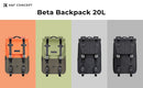K&F Concept 20L Beta Photography Backpack (Black + Deep Grey)